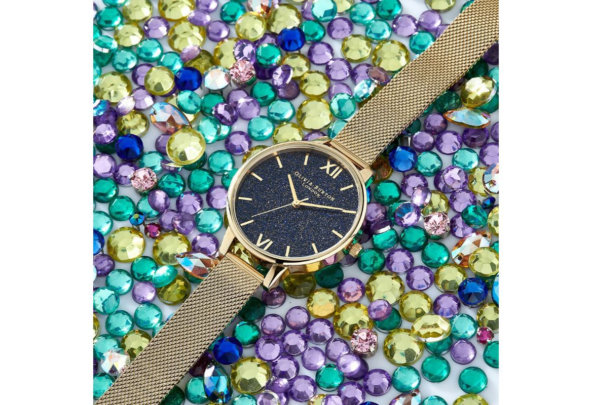 Olivia burton purple watch sale